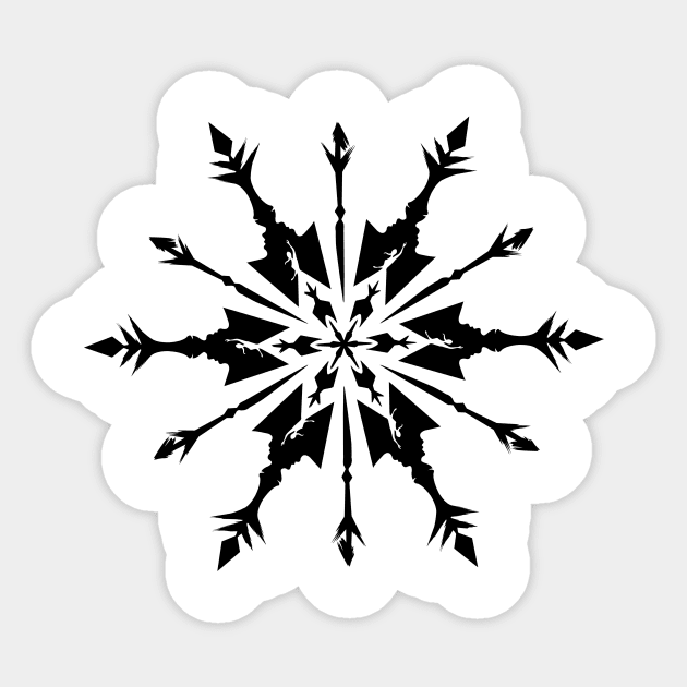 Snow Sticker by Aine Creative Designs